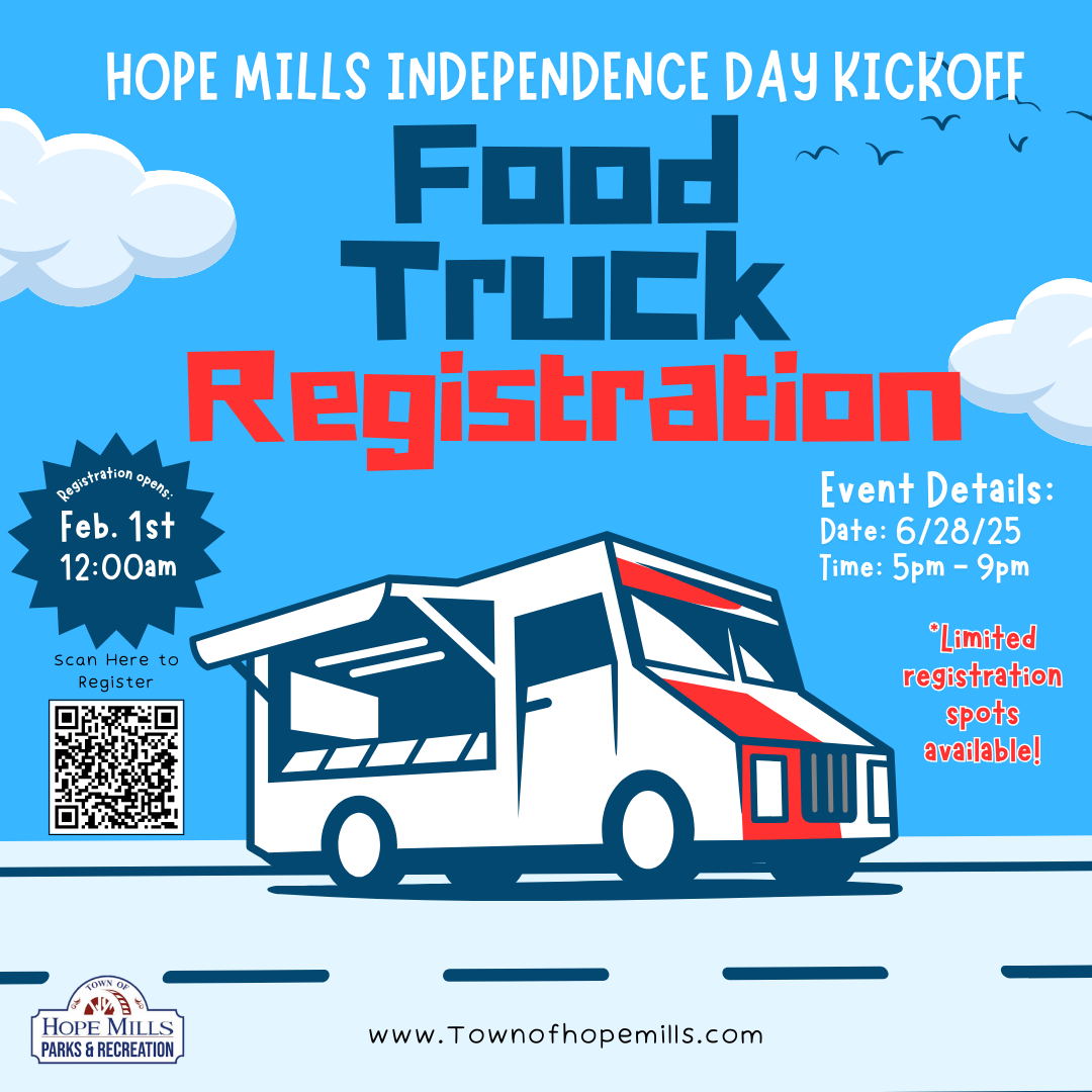 Independence Day Kickoff Food Truck Reg. Graphic