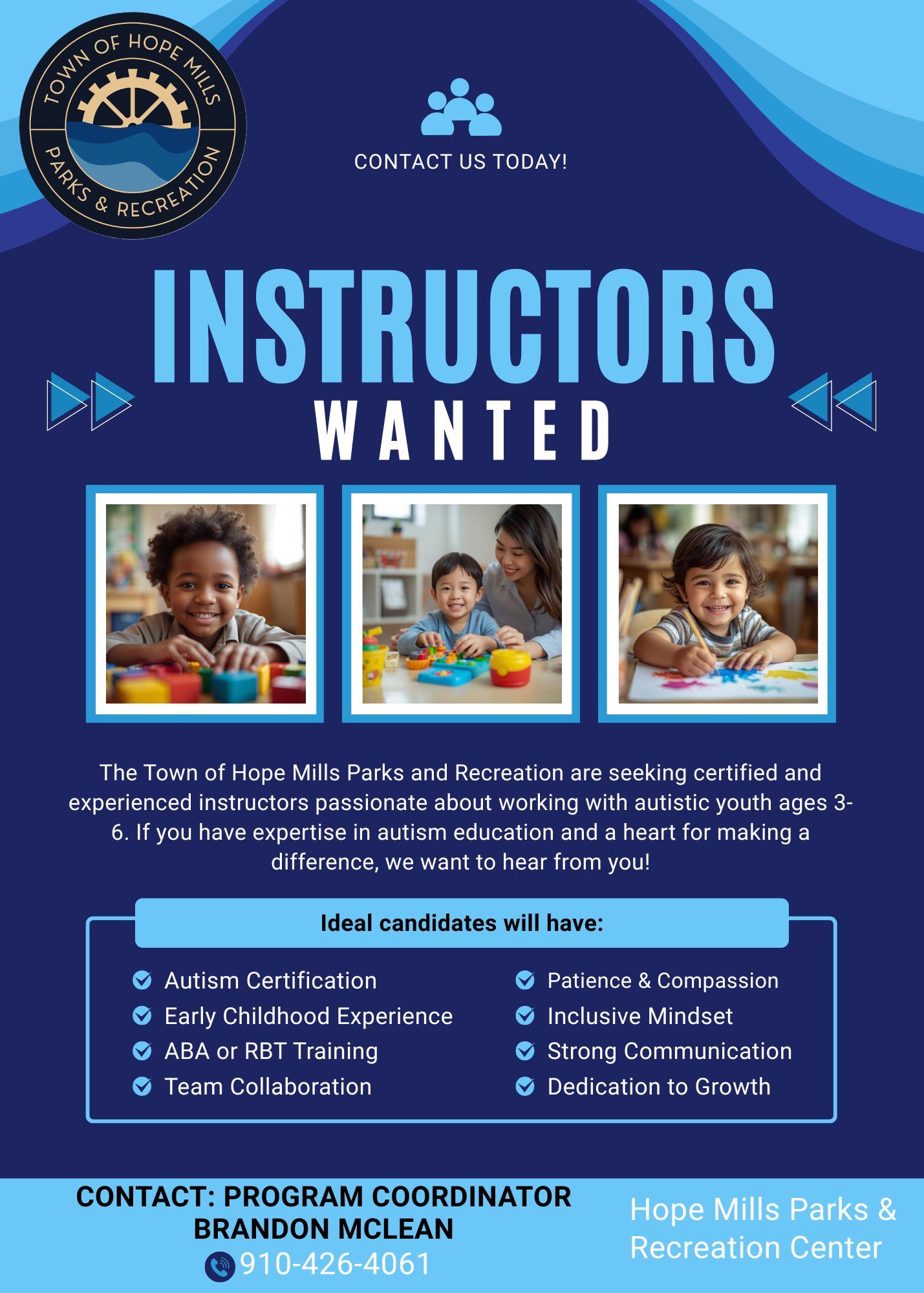 Instructors Wanted (2)
