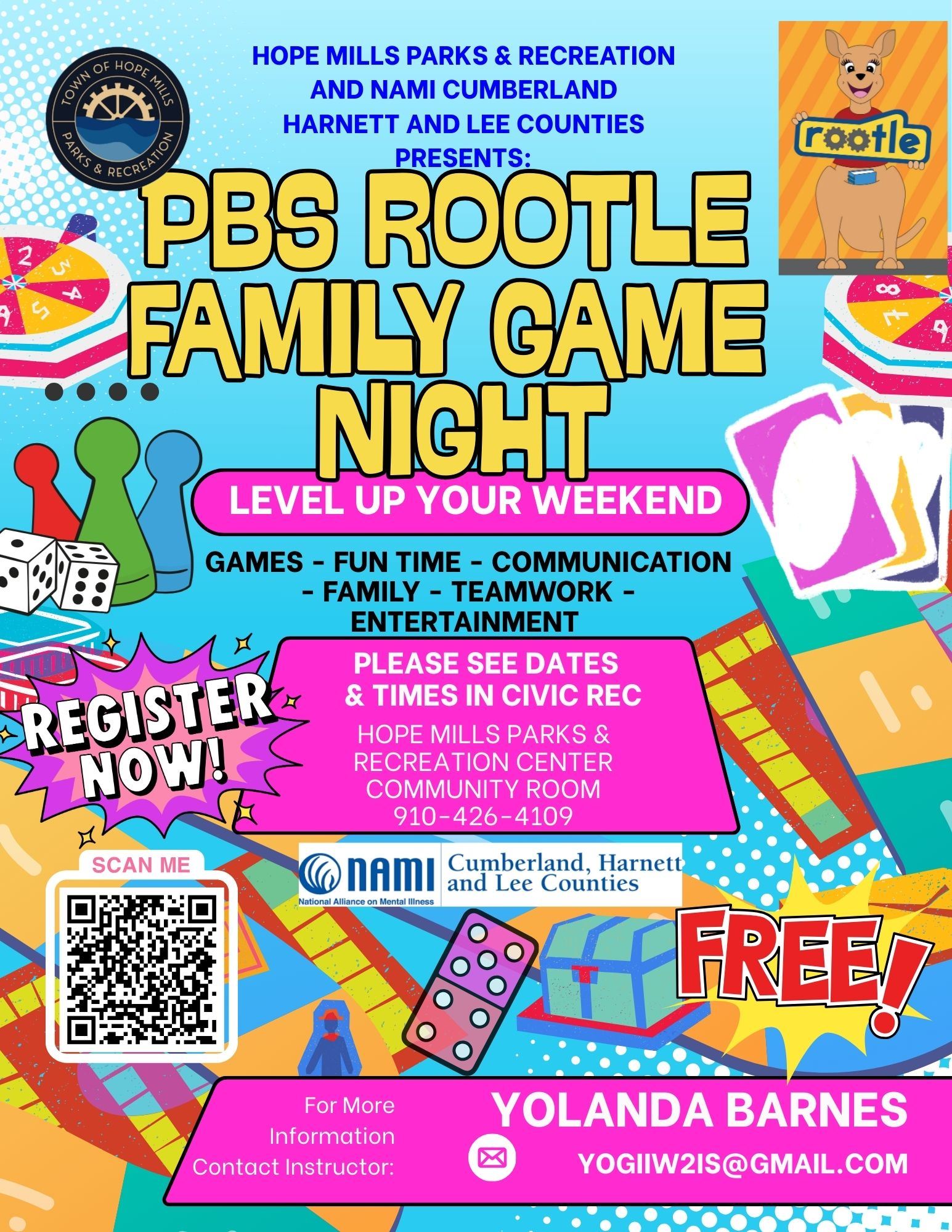PBS Rootle Family Game Night